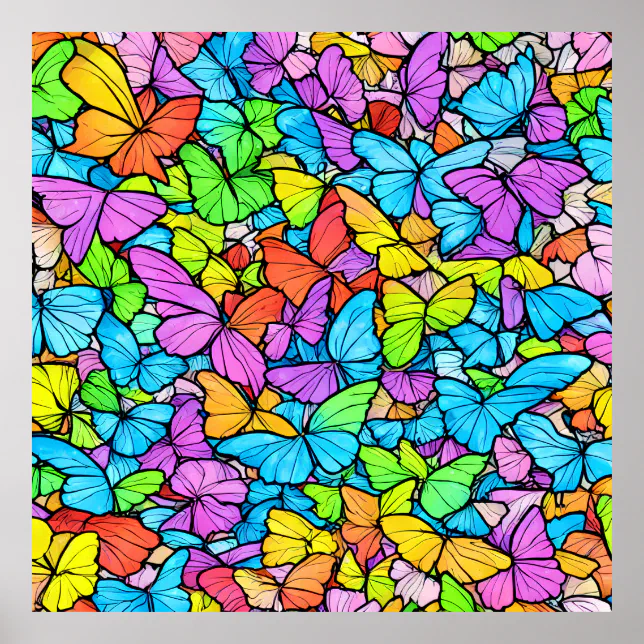 Butterfly Poster | Zazzle