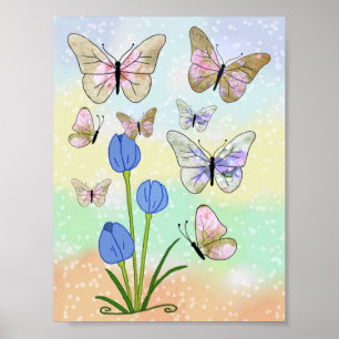 butterfly poster