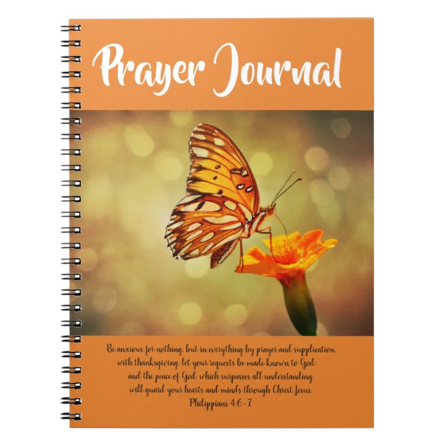 Butterfly Prayer Journal (Front)