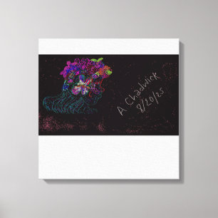 Butterfly Princess Canvas Print