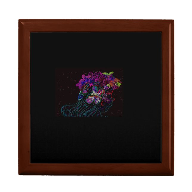 Butterfly Princess Jewelry Keepsake Box (Front)