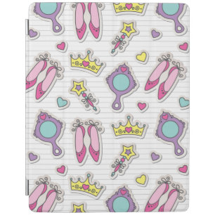 butterfly princess pattern iPad smart cover