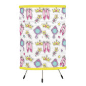 butterfly princess pattern tripod lamp (Back)