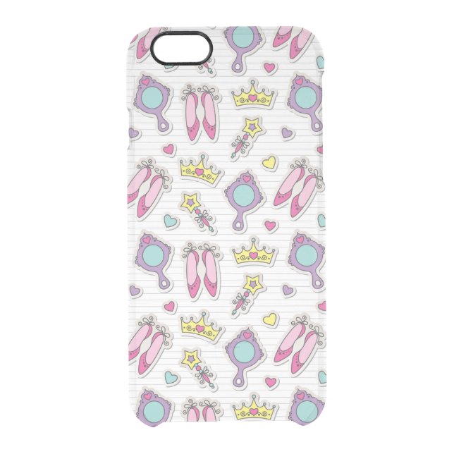 butterfly princess pattern uncommon iPhone case (Back)