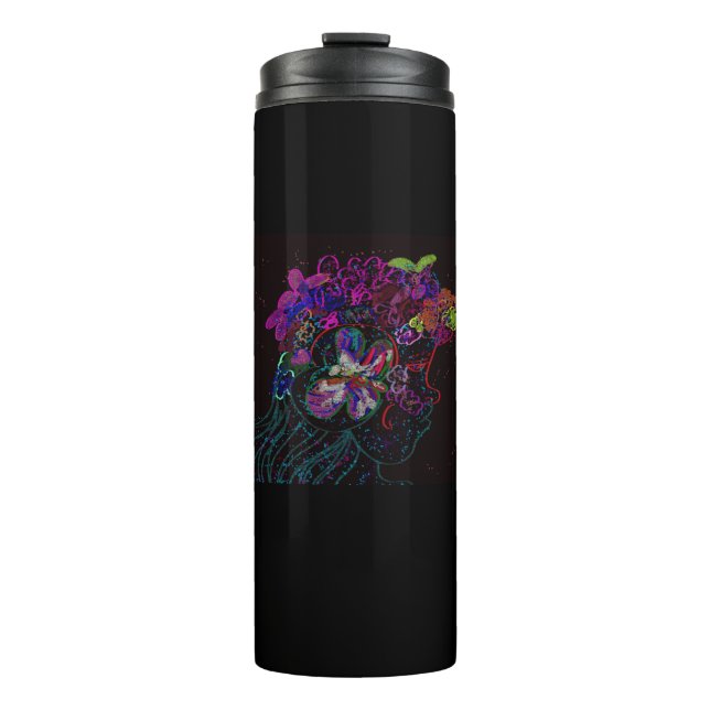Butterfly Princess  Thermal Tumbler (Front)