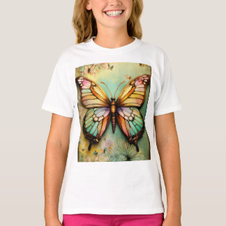 Butterfly Print T-Shirt – Stylish and Comfortable 