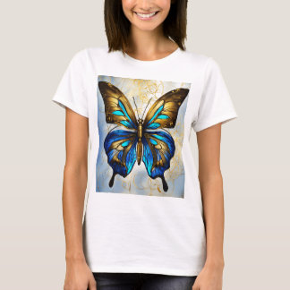 Butterfly Printed Tshirts For Girls 