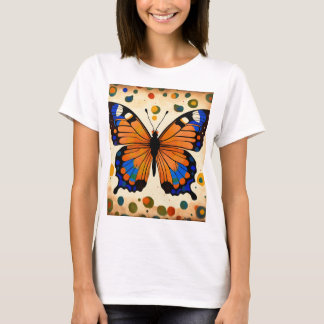Butterfly Printed Tshirts For Girls 