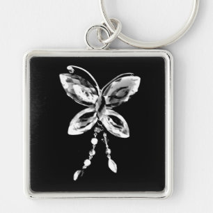 Butterfly Prism Keychain