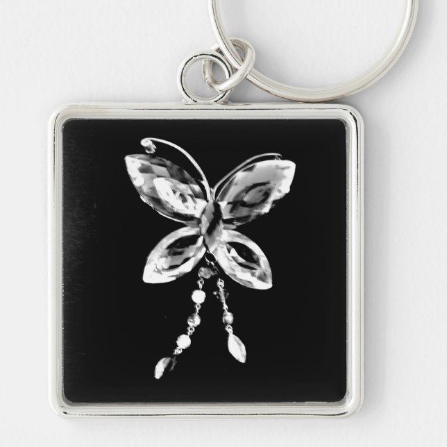 Butterfly Prism Keychain (Front)