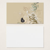 Butterfly Profile Card (Front & Back)