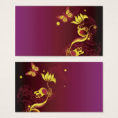 Butterfly Profile Card (Front & Back)