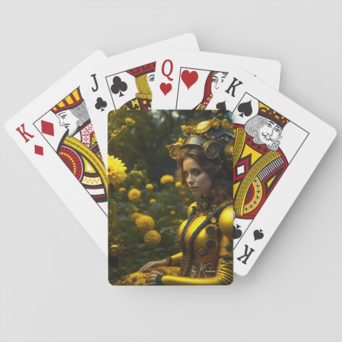 Butterfly Queendom _ Lady of the Court Playing Cards