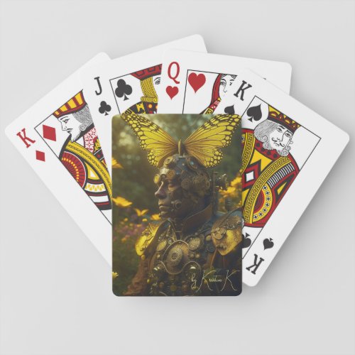 Butterfly Queendom _ The Warrior General Poker Cards
