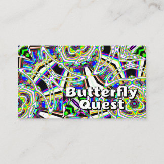 Butterfly Quest ( you can change the words ) Business Card