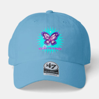 butterfly quote 47 brand hat