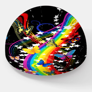 Butterfly Rainbow Paperweight