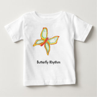 Butterfly Rhythm baby T shirt