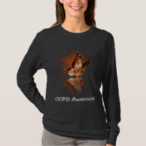 Butterfly Ribbon COPD Awareness T-Shirt
