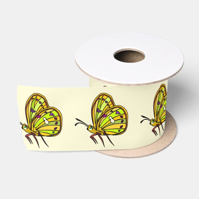 Butterfly Ribbon Drawing (Spool)