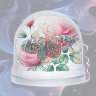 Butterfly Rising Snow Globe