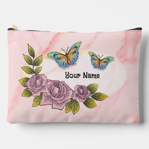 Butterfly Roses accessory bag