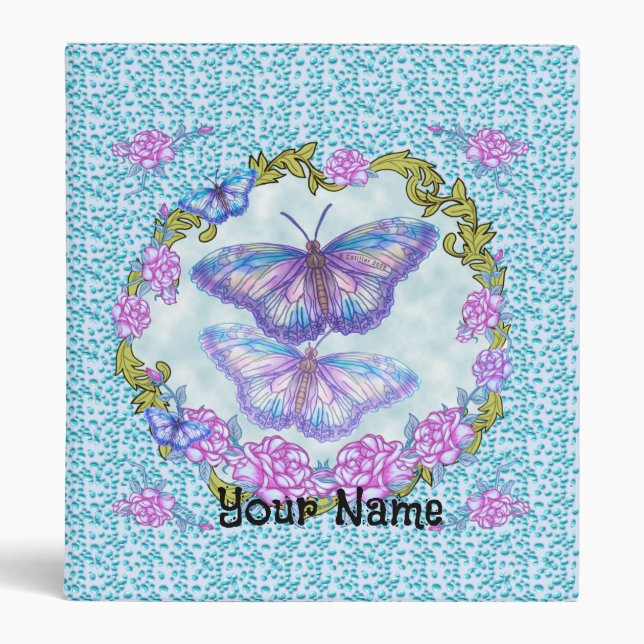 Butterfly Roses binder (Front)