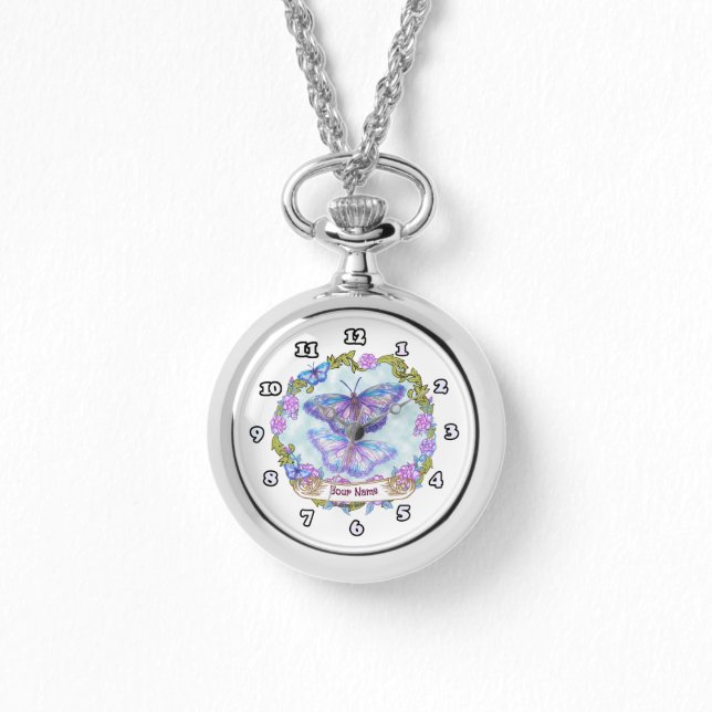 Butterfly Roses  Watch (Front)