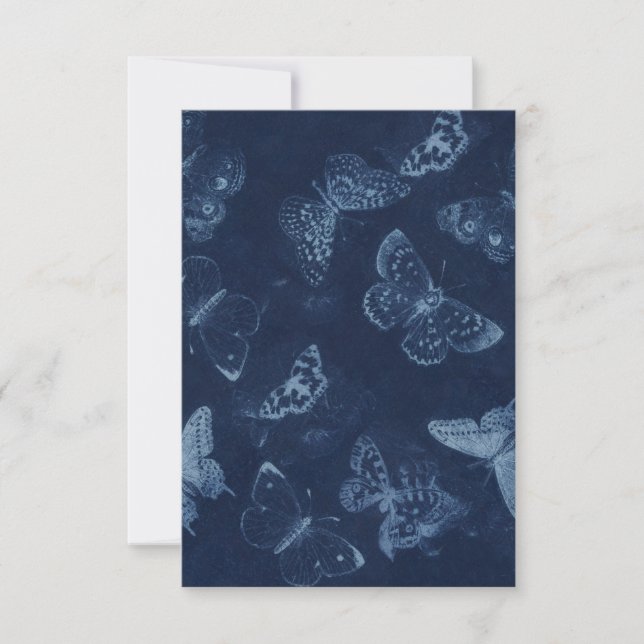 Butterfly RSVP card (Front)