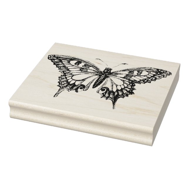 Butterfly Rubber Art Stamp (Stamp)