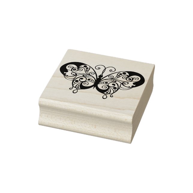 Butterfly Rubber Stamp (Stamp)