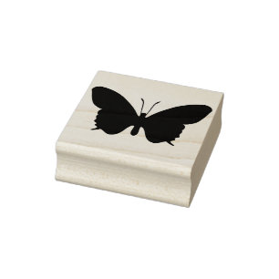 Butterfly Rubber Stamp