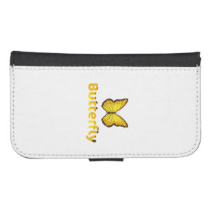 Butterfly Galaxy S4 Wallet Case