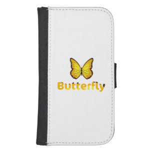 Butterfly Galaxy S4 Wallet Case
