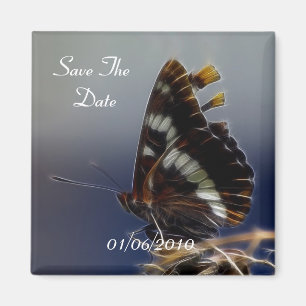 Butterfly Save The Date Magnets