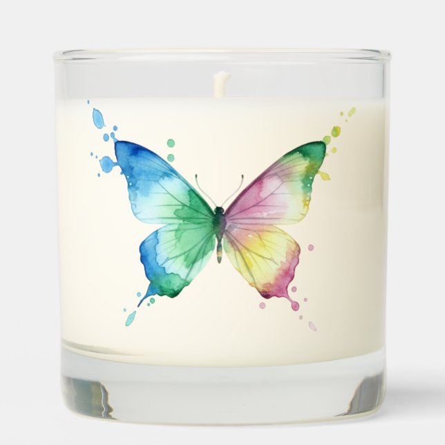 Butterfly Scented Candle (Front)