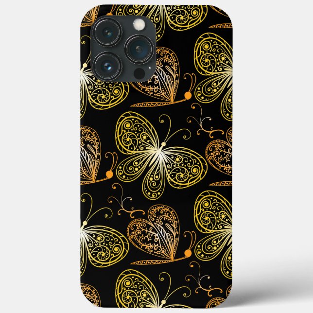 Butterfly Seamles Case-Mate iPhone Case (Back)