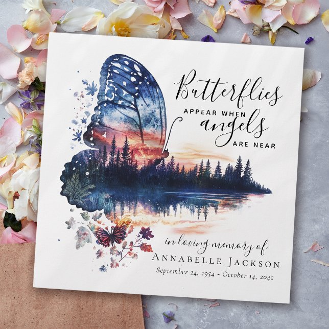 Butterfly Seed Packet Memorial Funeral  Envelope (Creator Uploaded)