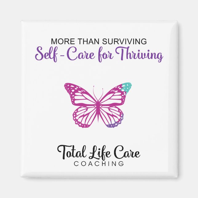Butterfly Self-Care Magnet (Front)