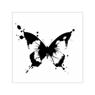 Butterfly Self-inking Stamp