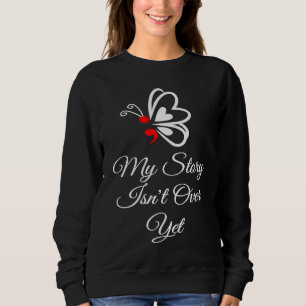 Butterfly Semicolon May Mental Health Awareness Sweatshirt