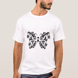 Butterfly Semicolon Suicide Awareness Prevention T T-Shirt