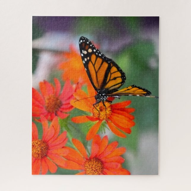 Butterfly series - Monarch butterfly Jigsaw Puzzle (Vertical)