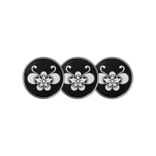Butterfly-shaped Goka Golf Ball Marker