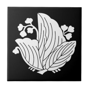 Butterfly-shaped paulownia ceramic tile