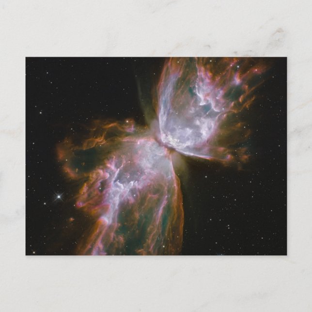 Butterfly Shaped Planetary Nebula Postcard (Front)