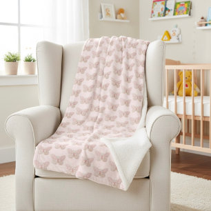 Butterfly Sherpa Blanket