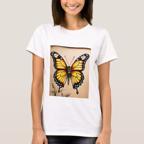 Butterfly  shirt 