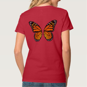 Butterfly Shirt Ladies Cute Girls Butterfly Top