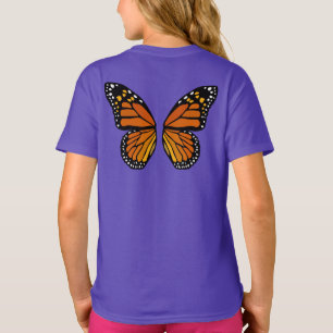 Butterfly Shirt Unisex Cute Girls Butterfly Top